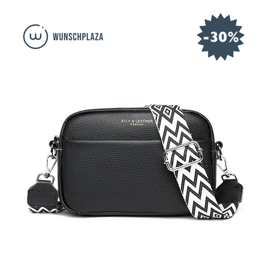 Abigail Echtleder-Schultertasche™ (-30%) - aus hochwertigem Kalbsleder mit komfortablem, breitem Riemen