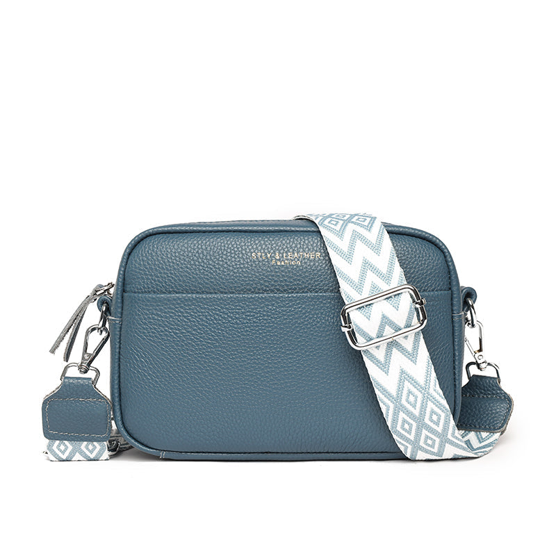Abigail Echtleder-Schultertasche™ (-30%) - aus hochwertigem Kalbsleder mit komfortablem, breitem Riemen