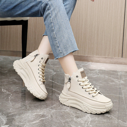Alana SkyLuxe Sneaker™ - High-Top Damen Plattform-Sneaker