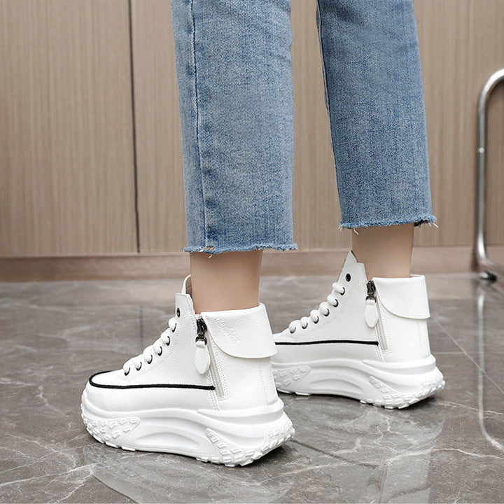Alana SkyLuxe Sneaker™ - High-Top Damen Plattform-Sneaker