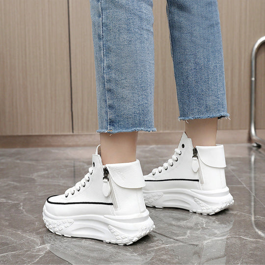 Alana SkyLuxe Sneaker™ - High-Top Damen Plattform-Sneaker