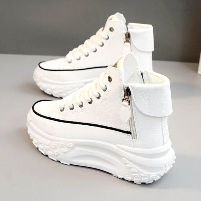Alana SkyLuxe Sneaker™ - High-Top Damen Plattform-Sneaker