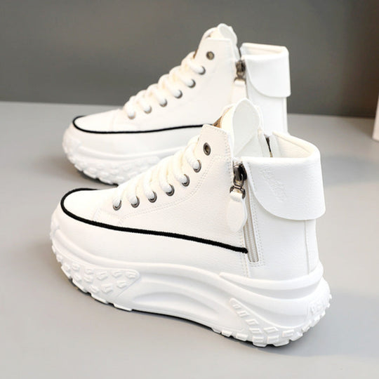 Alana SkyLuxe Sneaker™ - High-Top Damen Plattform-Sneaker