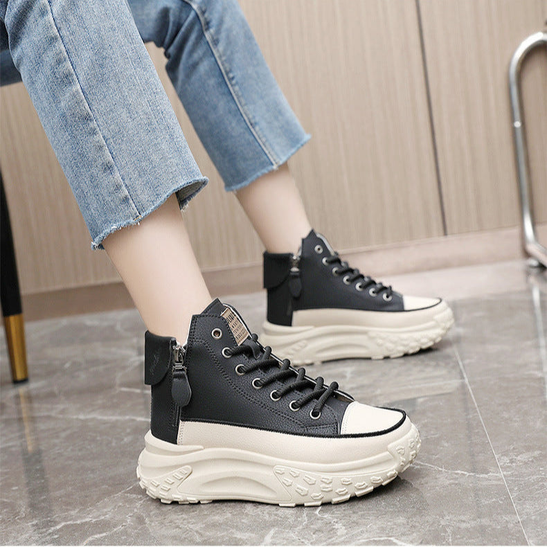 Alana SkyLuxe Sneaker™ - High-Top Damen Plattform-Sneaker