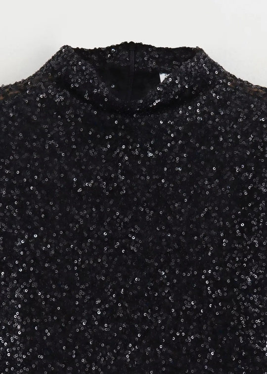 Eva Pailletten Kleid™ - Schimmernde und mit Schulterpolster