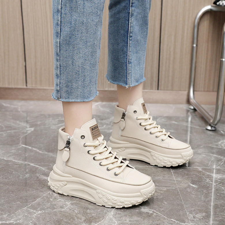 Alana SkyLuxe Sneaker™ - High-Top Damen Plattform-Sneaker