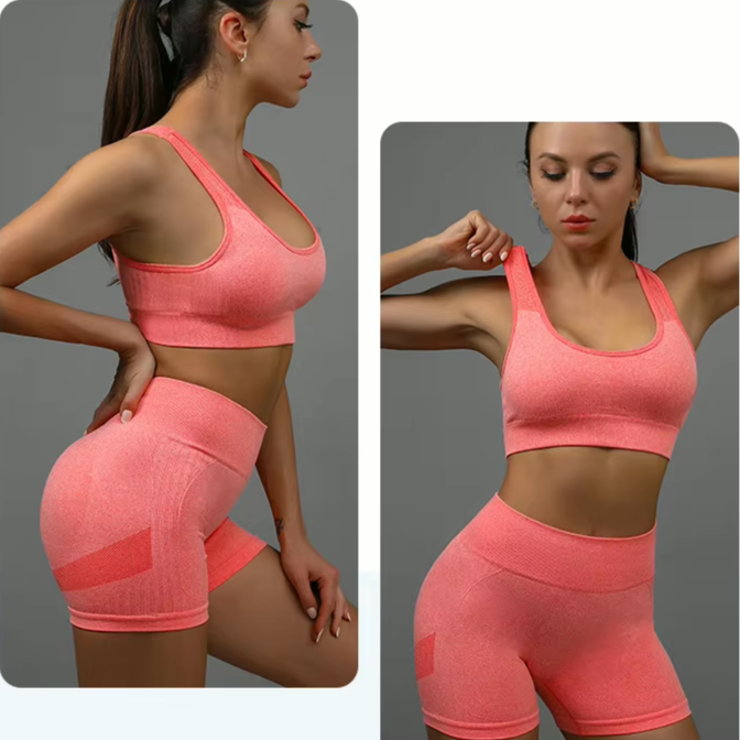 Laura FitGlow Nahtloses Yoga-Set™