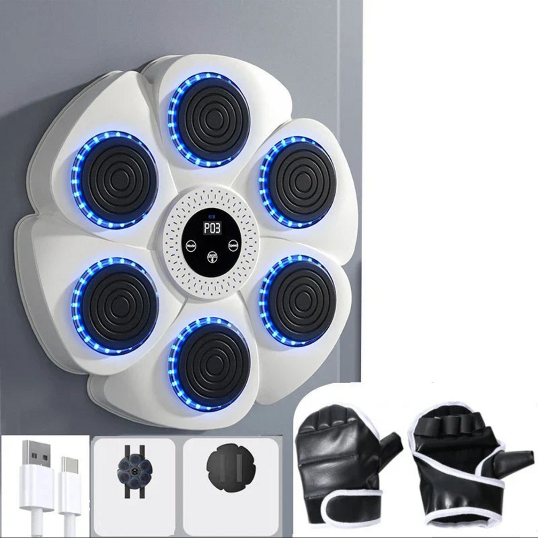 RhythmBox Pro™ (-30%) – Interaktives Box-Workout mit Musik & Licht (Bluetooth)