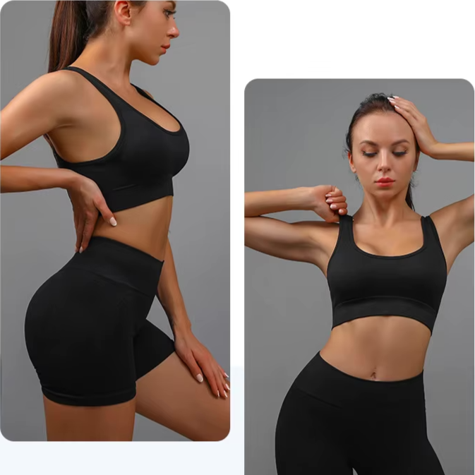 Laura FitGlow Nahtloses Yoga-Set™