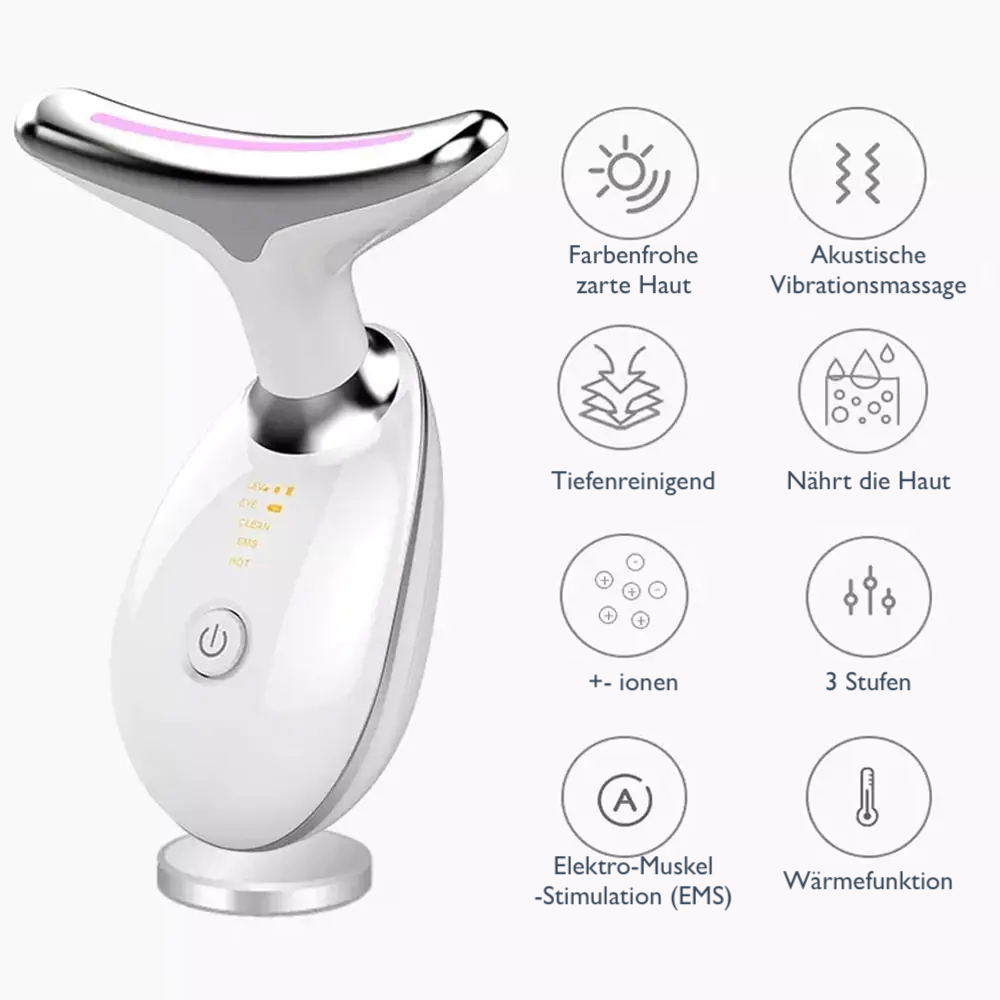 Isabel Pro Gesichtsmassagegerät™ - Anti-Falten- und Facelift-Gesichts- und Nackenmassagegerät
