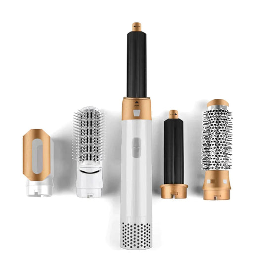 Victoria 5-in-1 Haar Trockner™ | Heißer Kamm Set Professionelle Curling Eisen Haarglätter Styling Werkzeug