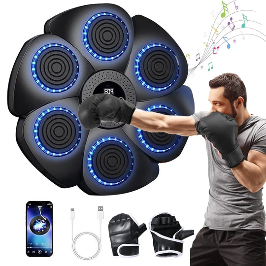 RhythmBox Pro™ (-30%) – Interaktives Box-Workout mit Musik & Licht (Bluetooth)