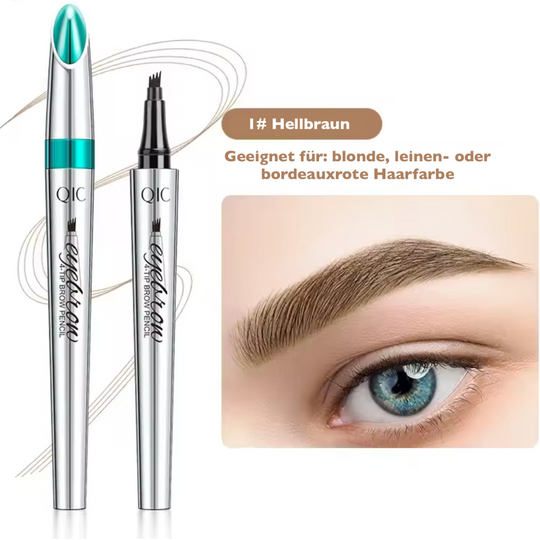 3D-Augenbrauenstift™ - 5 Verschiedene Farben, Wasserfest & Langlebig