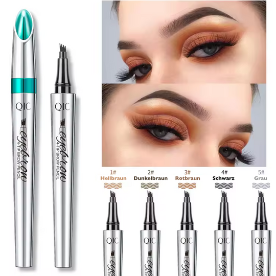 3D-Augenbrauenstift™ - 5 Verschiedene Farben, Wasserfest & Langlebig