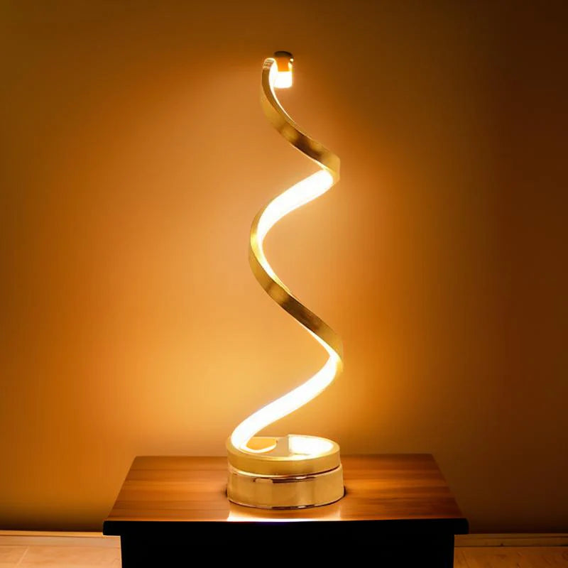 Sabrina Spiral Tischlampe™ Die modische Innenleuchte des Jahres 2025
