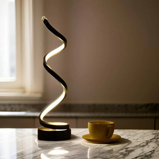 Sabrina Spiral Tischlampe™ Die modische Innenleuchte des Jahres 2025