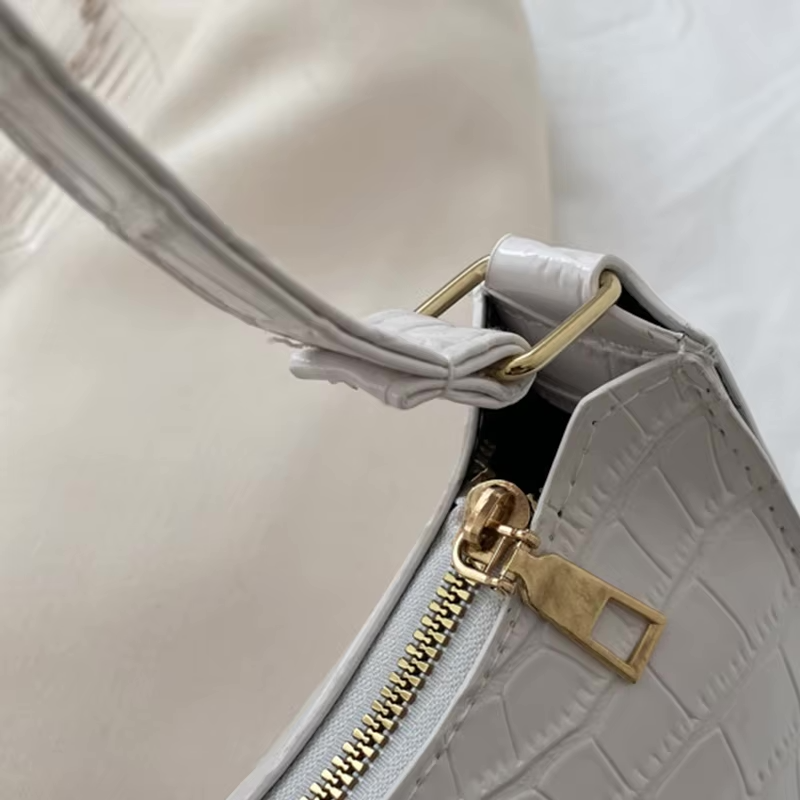 Verena Luxe Schultertasche™ - Kompakte Eleganz mit Alligatoren-Muster