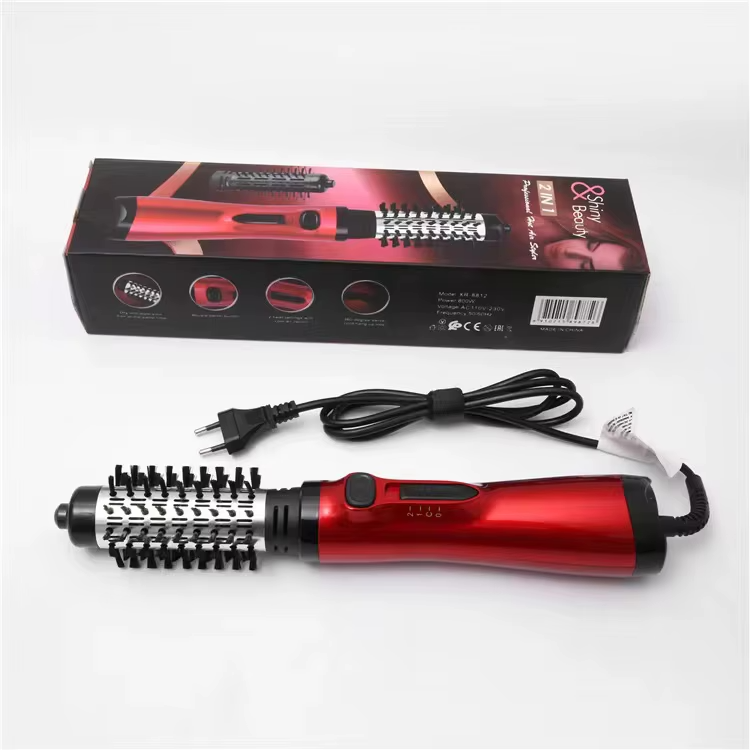 LuftGlow™ 2-in-1 Warmluftbürste (-30%) – Für trockenes, lockiges und glattes Haar